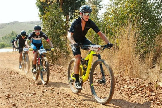 CryoCure‑sponsored athlete Dr Craig Uria—Cape Epic Masters winner and SA XCM (Vets) champion
